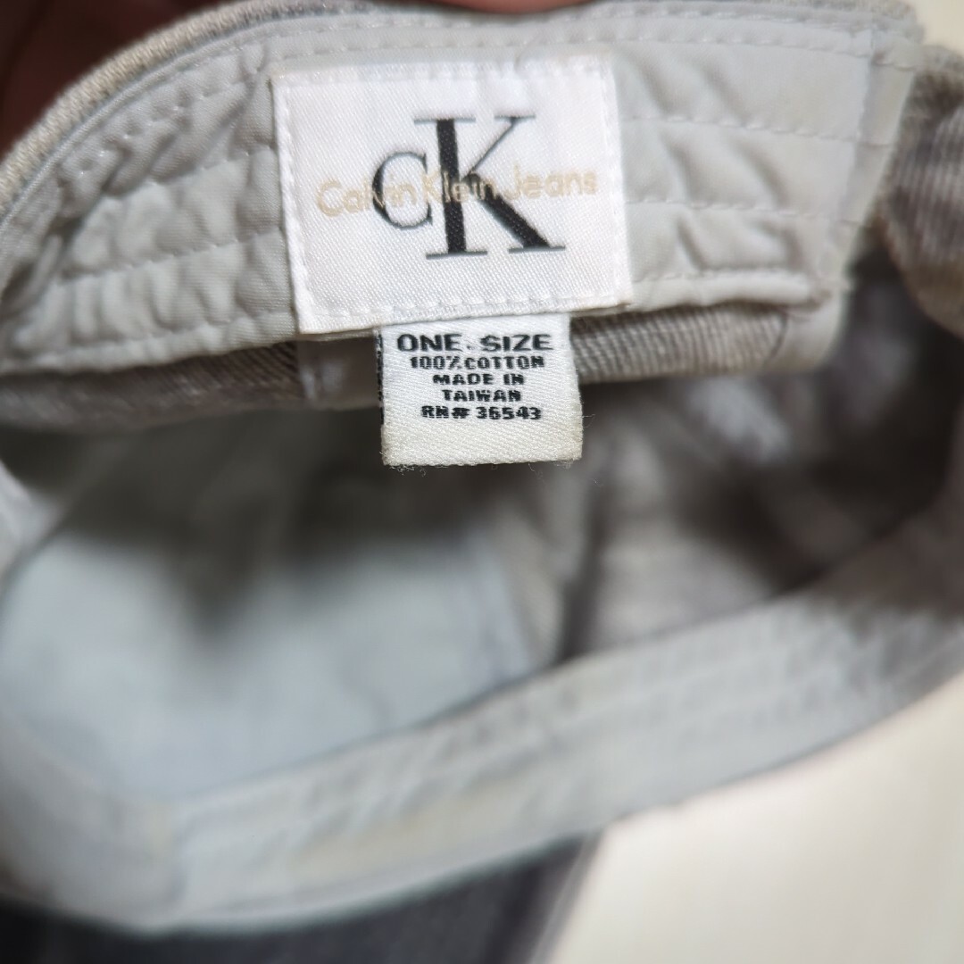 Calvin Klein(カルバンクライン)のCalvinKleinキャップ　カルバンクラインデニム風生地CAP メンズの帽子(キャップ)の商品写真