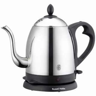 【】 Russell Hobbs ラッセルホブス カフェケトル 0.8L シルバ(その他)