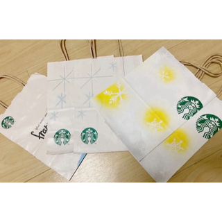 スターバックス(Starbucks)の5/22〆♫限定かなり貴重スタバ紙袋プレゼント可愛いディーンアンドデルーカ福袋好(ショップ袋)
