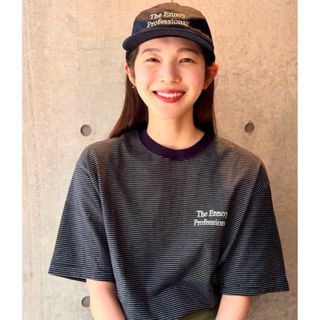 ワンエルディーケーセレクト(1LDK SELECT)のennoy スタイリスト私物 S/S BORDER T-SHIRTS ブラック(Tシャツ/カットソー(半袖/袖なし))