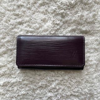 ルイヴィトン(LOUIS VUITTON)の【美品】ルイヴィトン（LOUIS VUITTON）カシス エピ 4連キーケース(キーケース)