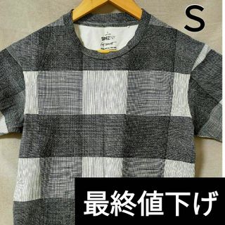 UNIQLO - ユニクロチェック柄半袖Ｔシャツ