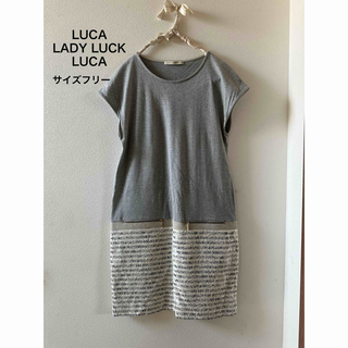 ルカレディラックルカ(LUCA/LADY LUCK LUCA)のLUCA LADY LUCK LUCA ワンピース(ミニワンピース)