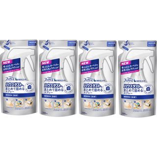 ピーアンドジー(P&G)のおそうじエイド ハウスダストをまとめて固めるスプレー香料無添加詰替320ml×4(洗剤/柔軟剤)