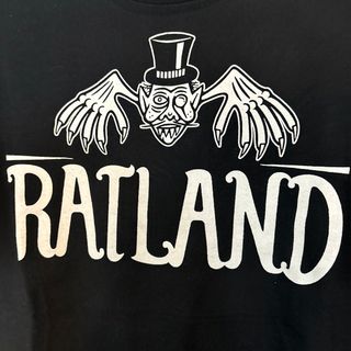 RADLAND ブラック　Tシャツ　ロック　バイク(Tシャツ/カットソー(半袖/袖なし))