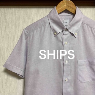 SHIPS - 【極美品】SHIPS SPOERRY　ICE COTTON  半袖シャツ