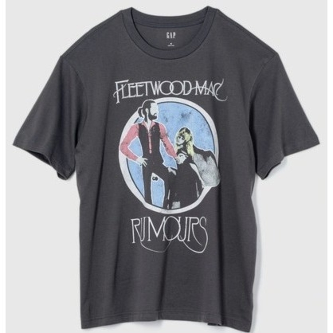 GAP(ギャップ)のFleetwood MacプリントTシャツ グレー S / フリートウッドマック メンズのトップス(Tシャツ/カットソー(半袖/袖なし))の商品写真