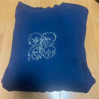 ハンブレッダーズ メンバー刺繍スウェット ネイビー(ミュージシャン)