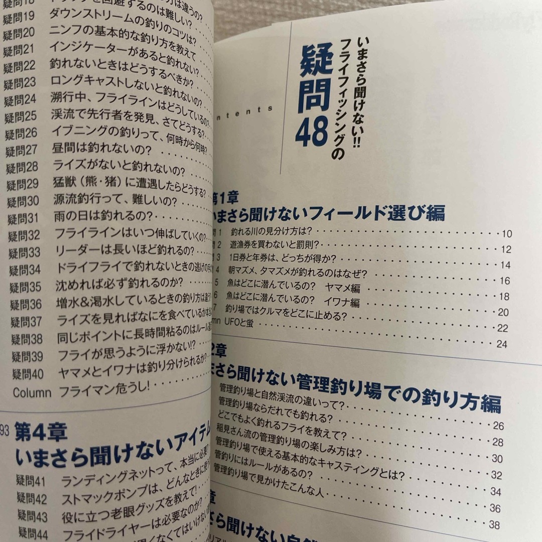 フライフィッシングの疑問４８ エンタメ/ホビーの本(趣味/スポーツ/実用)の商品写真