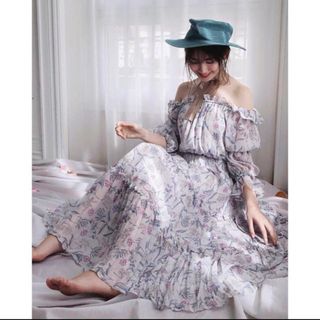 ハーリップトゥ(Her lip to)のDream Floral Long Dress(ロングワンピース/マキシワンピース)