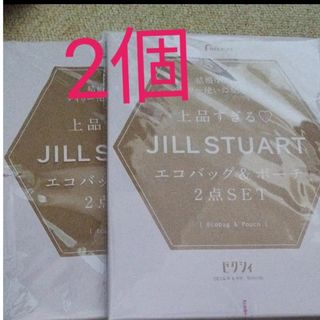 ゼクシィ付録✿JILLSTUARTエコバッグ＆ポーチ