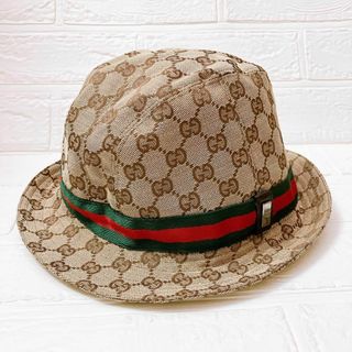 Gucci - グッチ GUCCI シェリーライン ハット 帽子 レディース 1010