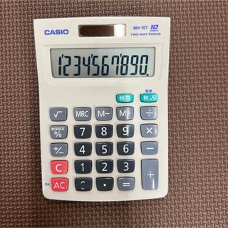 カシオ(CASIO)のCASIO カシオ　電卓　税計算機能付　太陽光(その他)