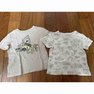 babyGAP - baby Gap はたらく車 Tシャツ 2枚セット 90,95