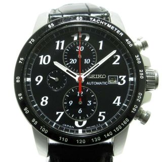 セイコー(SEIKO)のSEIKO(セイコー) 腕時計 ブライツフェニックス 6S28-00B0 メンズ レザーベルト/クロノグラフ 黒(その他)