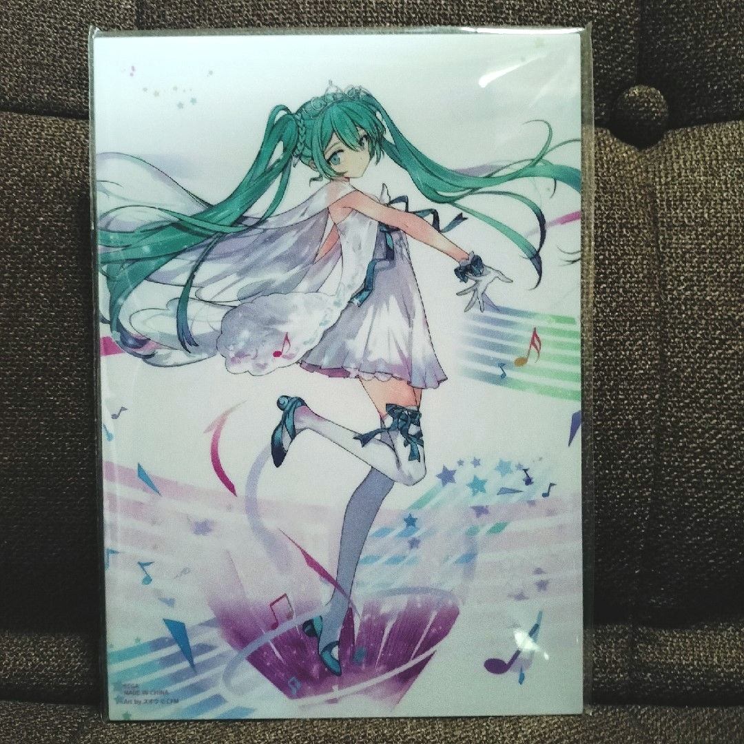 初音ミク　ビジュアルボード エンタメ/ホビーのおもちゃ/ぬいぐるみ(キャラクターグッズ)の商品写真