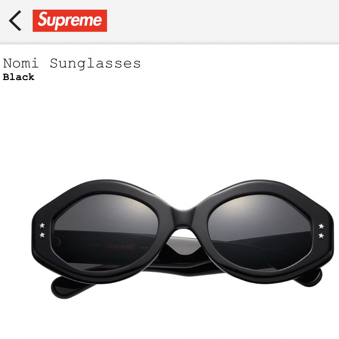 Supreme(シュプリーム)のsupreme Nomi Sunglasses メンズのファッション小物(サングラス/メガネ)の商品写真