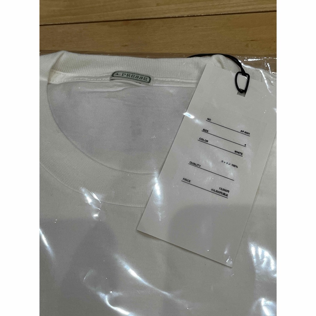 Graphpaper(グラフペーパー)のサイズ4 A.PRESSE　Light Weight T-shirt アプレッセ メンズのトップス(Tシャツ/カットソー(半袖/袖なし))の商品写真