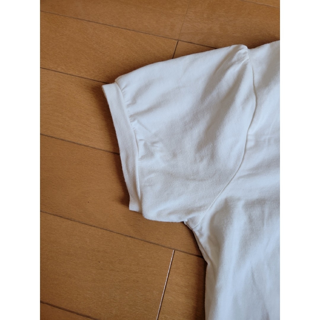 白　RUDE GALLER　中古　カットソー　半袖　Tシャツ レディースのトップス(カットソー(半袖/袖なし))の商品写真