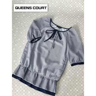 QUEENS COURT - ⭐️美品⭐️ Queens Court クイーンズコート　ブラウス　Mサイズ