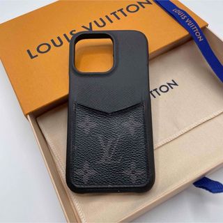 LOUIS VUITTON -  ルイヴィトン iPhone13 Pro モノグラム エクリプス　黒　【美品】