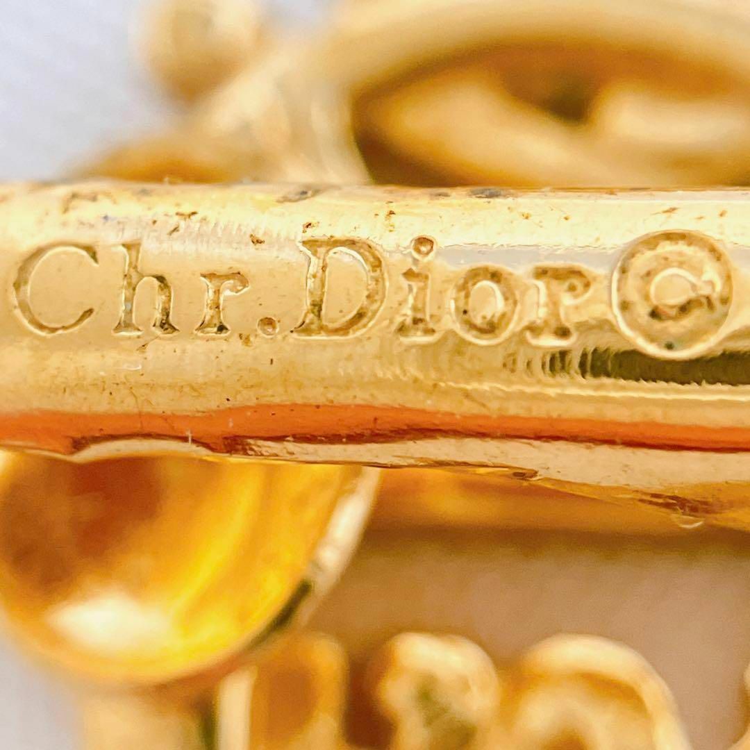 Christian Dior(クリスチャンディオール)のディオール dior CD イヤリング ゴールド レディース Y316 レディースのアクセサリー(イヤリング)の商品写真