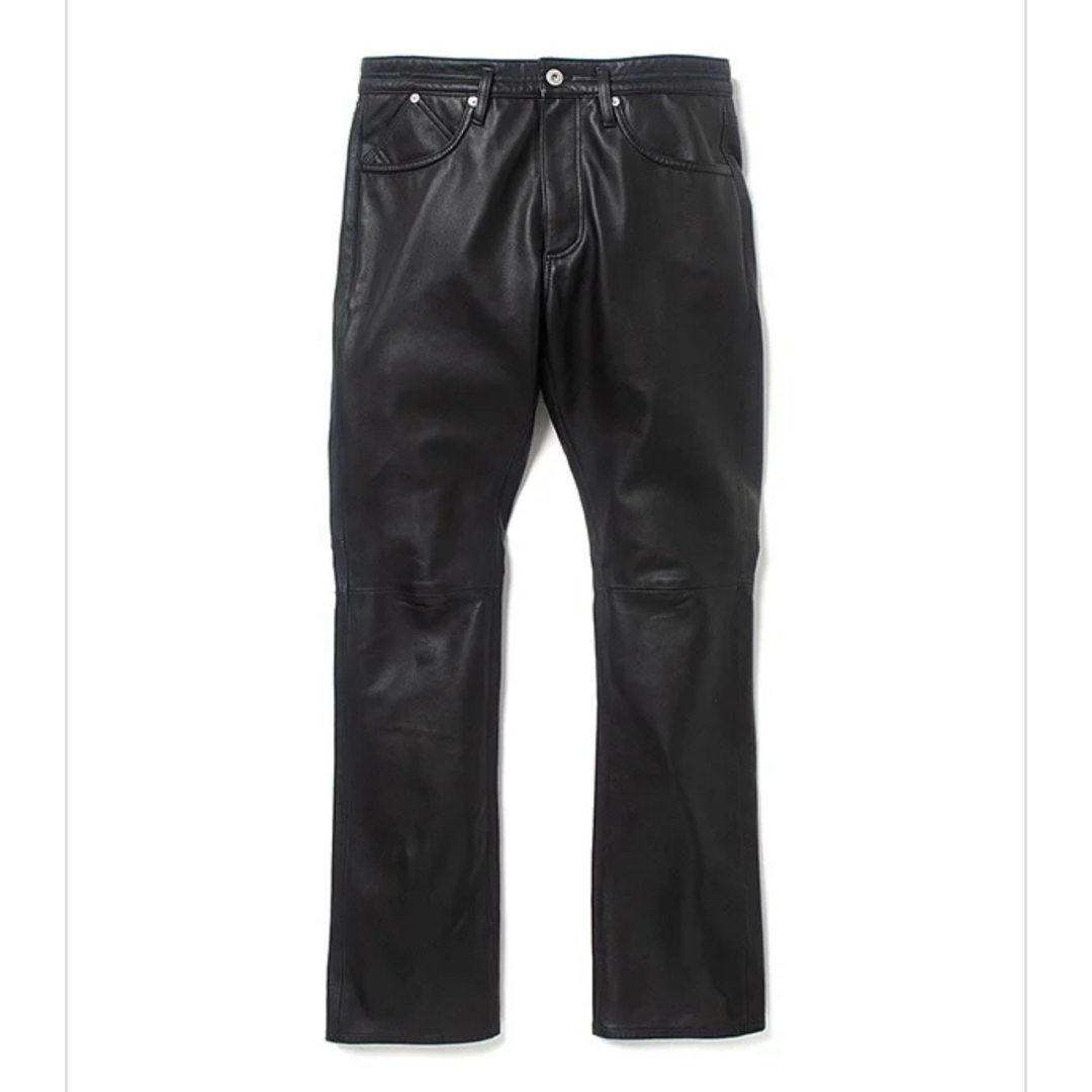 nonnative(ノンネイティブ)のnonnative DWELLER 5P JEANS SHEEP LEATHER メンズのパンツ(その他)の商品写真