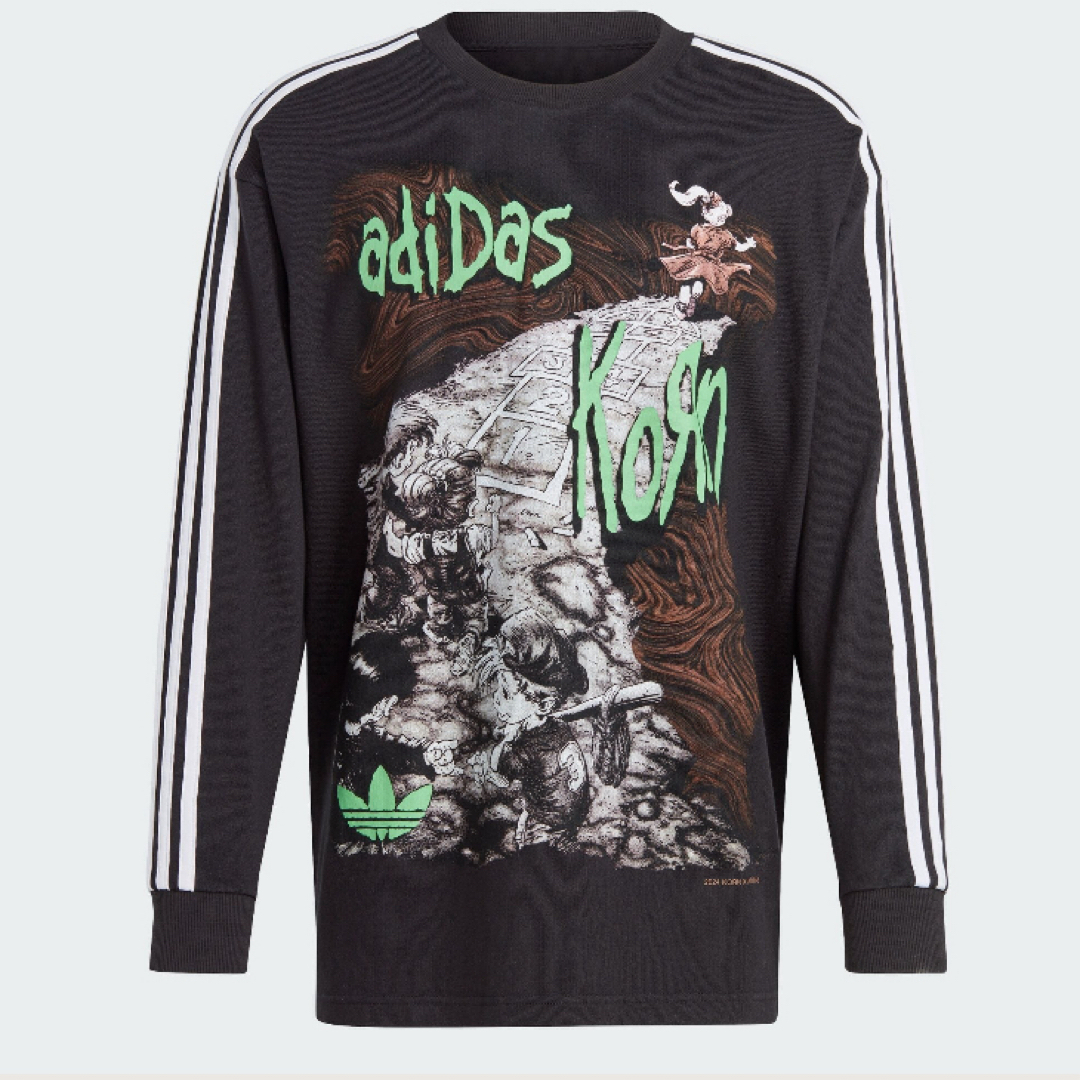 adidas(アディダス)のadidas Originals KORN 長袖Tシャツ L メンズのトップス(Tシャツ/カットソー(七分/長袖))の商品写真