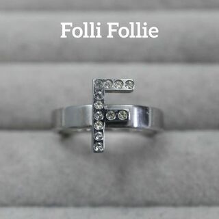 フォリフォリ(Folli Follie)の【匿名配送】 フォリフォリ リング 指輪 シルバー 13.5号 F(リング(指輪))