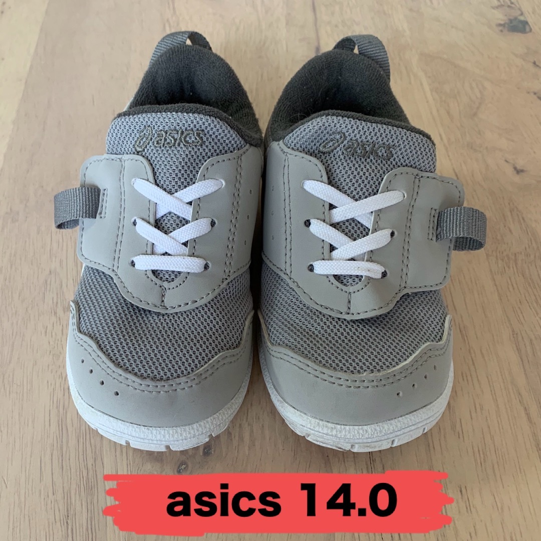 asics(アシックス)のasics マイセル 14.0cm キッズ/ベビー/マタニティのベビー靴/シューズ(~14cm)(スニーカー)の商品写真