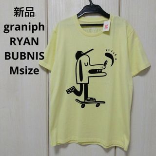 Design Tshirts Store graniph - 新品☆graniph RYAN BUBNIS コットンTシャツ Mサイズ