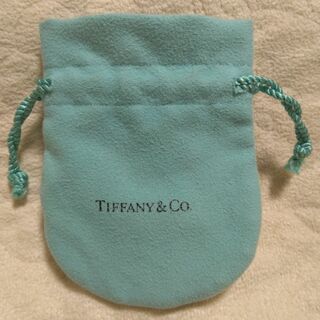 ティファニー(Tiffany & Co.)の毛羽立ちあり★ティファニーの巾着袋✩Tiffany＆Co✩(ポーチ)