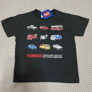 トミカ　半袖Tシャツ　110 グレー(Tシャツ/カットソー)