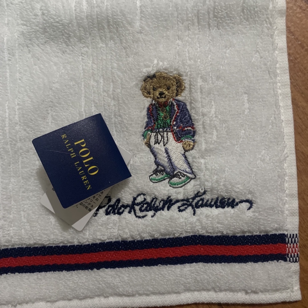 POLO RALPH LAUREN(ポロラルフローレン)のポロラルフローレン　タオルハンカチ メンズのファッション小物(ハンカチ/ポケットチーフ)の商品写真