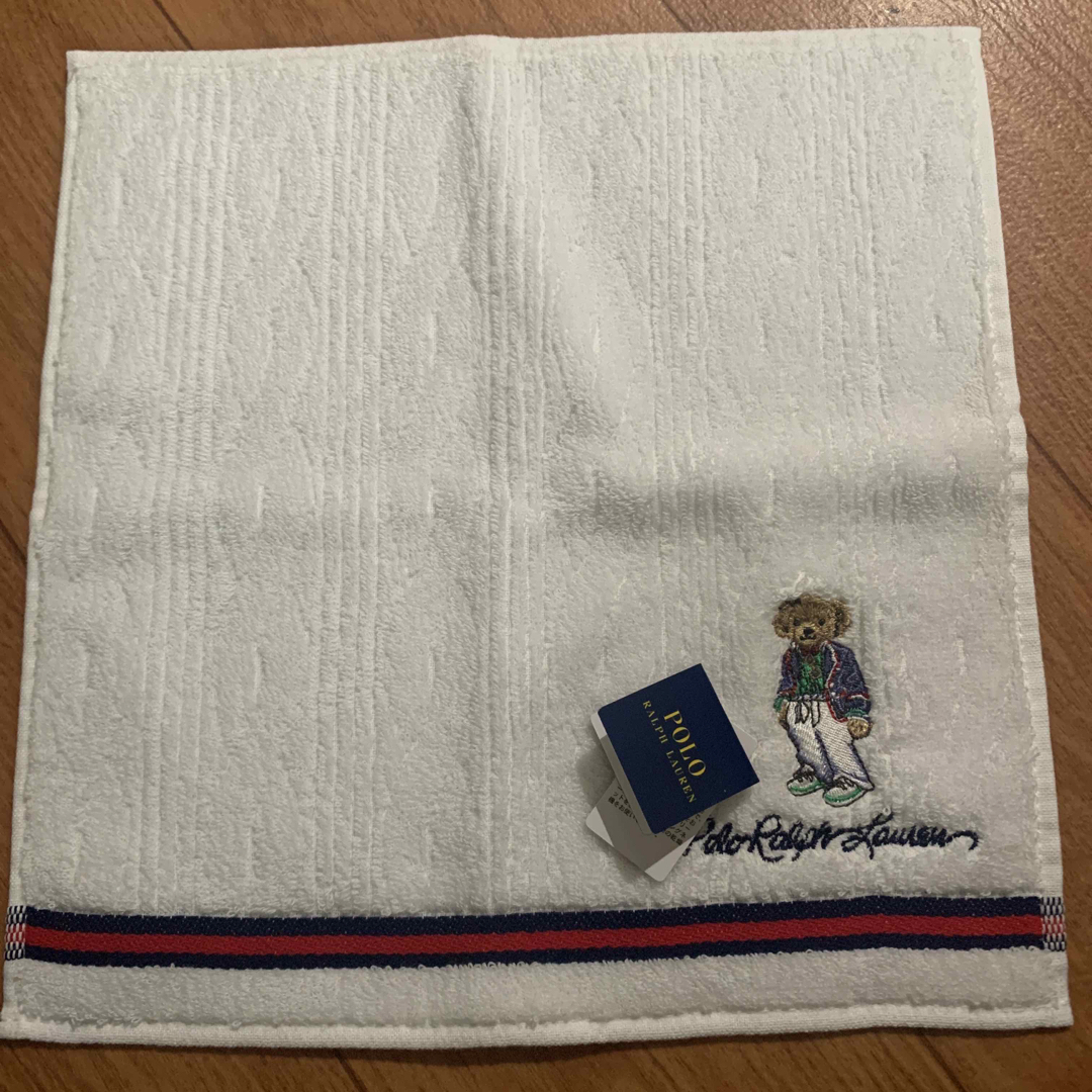 POLO RALPH LAUREN(ポロラルフローレン)のポロラルフローレン　タオルハンカチ メンズのファッション小物(ハンカチ/ポケットチーフ)の商品写真