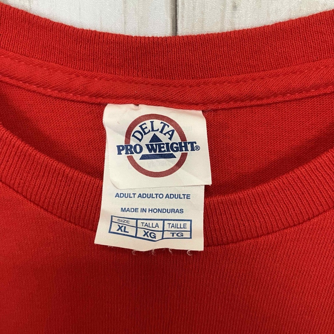 DELTA(デルタ)のデルタ 半袖Tシャツ ビッグプリント 企業団体00sアメリカ古着Z1240 メンズのトップス(Tシャツ/カットソー(半袖/袖なし))の商品写真
