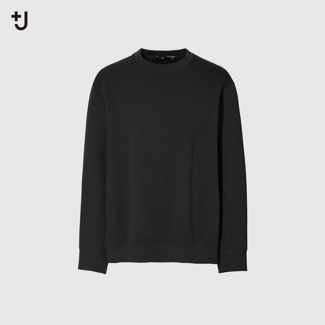 UNIQLO(ユニクロ)のユニクロ ジルサンダー ＋j ドライスウェットシャツ黒M新品 メンズのトップス(スウェット)の商品写真