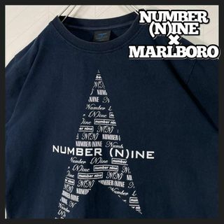 ナンバーナイン(NUMBER (N)INE)の希少 NUMBER (N)INE × MARLBORO コラボ Tシャツ 半袖(Tシャツ/カットソー(半袖/袖なし))