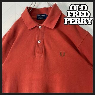 フレッドペリー(FRED PERRY)のOLD FRED PERRY ポロシャツ M3 半袖 L 鹿子 日本製 メンズ(ポロシャツ)