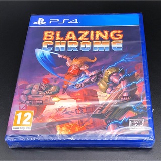 プレイステーション4(PlayStation4)のBlazing Chrome ブレイジングクローム PS4 プレイステーション4(家庭用ゲームソフト)