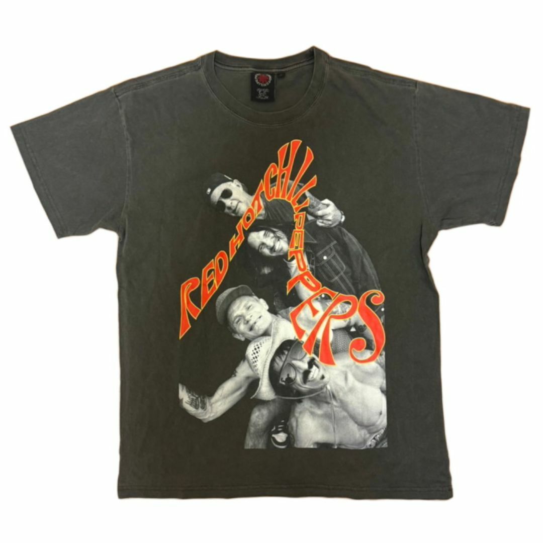 2024 RED HOT CHILIPEPPERS The Unlimited Love Tour Throwback 2024 Vintage Black-Tシャツ XL メンズのトップス(Tシャツ/カットソー(半袖/袖なし))の商品写真