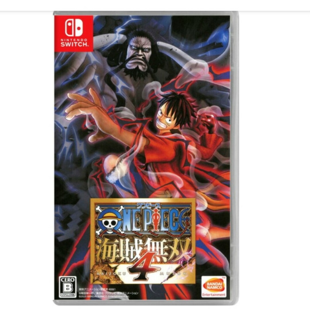 Nintendo Switch(ニンテンドースイッチ)の【中古】ONE PIECE 海賊無双4 エンタメ/ホビーのゲームソフト/ゲーム機本体(家庭用ゲームソフト)の商品写真