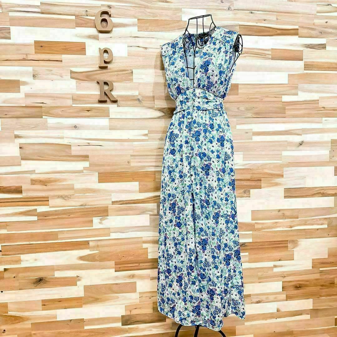 ZARA - 未使用【ザラ】花柄 ロング マキシ ワンピース リゾート ZARA - 未使用【ザラ】花柄 ロング マキシ ワンピース リゾート