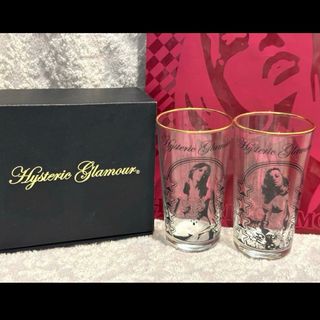 HYSTERIC GLAMOUR - ヒステリックグラマー コップ グラス セット ノベルティ 希少 レア ガール柄