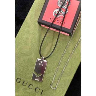 Gucci - グッチ ARIES ホロスコープ タグ ネックレス/ペンダント(チェーン2種