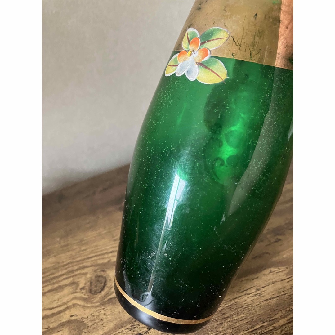 昭和レトロ当時物】昭和ガラス 一輪挿し 花瓶 フラワーベース 昭和レトロ当時物】昭和ガラス 一輪挿し 花瓶 フラワーベース