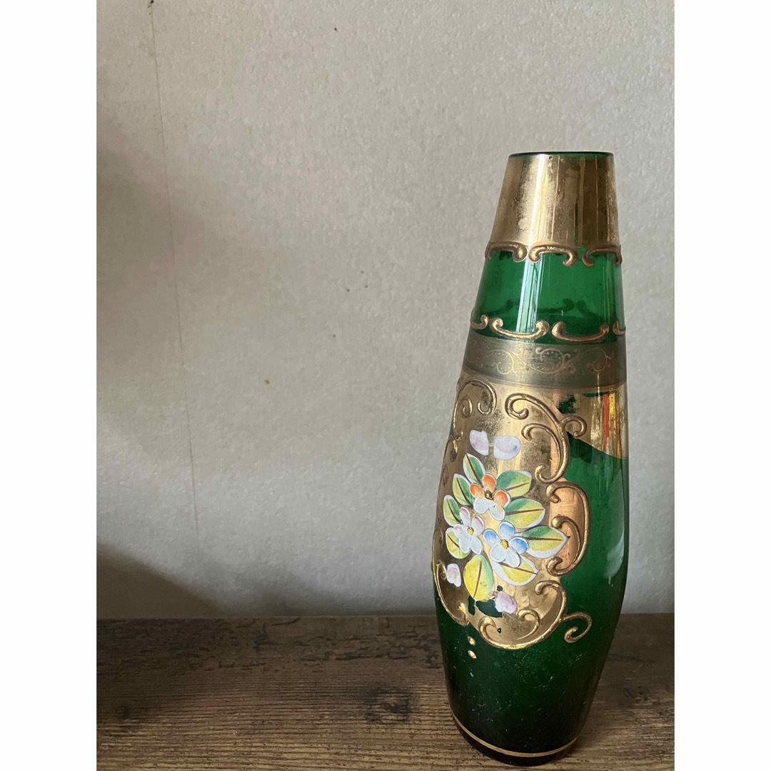昭和レトロ当時物】昭和ガラス 一輪挿し 花瓶 フラワーベース 昭和レトロ当時物】昭和ガラス 一輪挿し 花瓶 フラワーベース