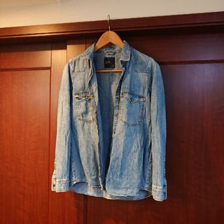 ザラ(ZARA)のZARA ダンガリーシャツ(シャツ/ブラウス(長袖/七分))