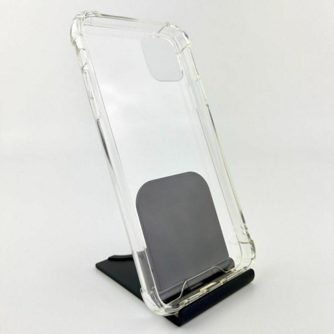 一掃セール iPhone11ProMaxケース 透明 ガード付き スケルトン スマホ/家電/カメラのスマホアクセサリー(iPhoneケース)の商品写真