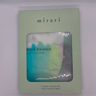 mirari 3種類スターターキットⅡ フェイシャルトリートメントマスク(パック/フェイスマスク)